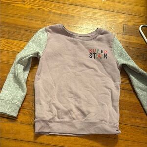 Kids Long Sleeve Shirt - Purple and Gray